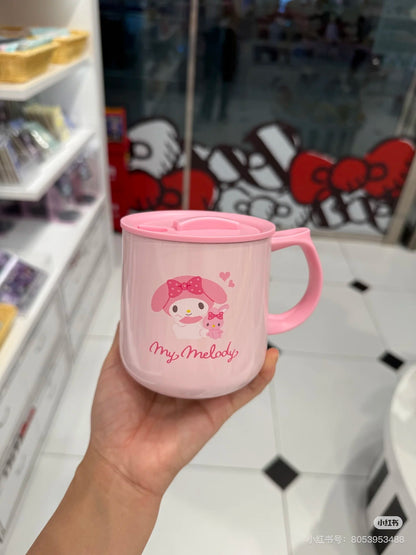 Sanrio｜Stainless Mug With Lid｜360ml