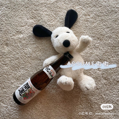 Snoopy｜骨架史努比玩偶/可举手举jio耳朵飞起/拿小物｜高约19cm