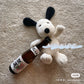 Snoopy｜骨架史努比玩偶/可举手举jio耳朵飞起/拿小物｜高约19cm