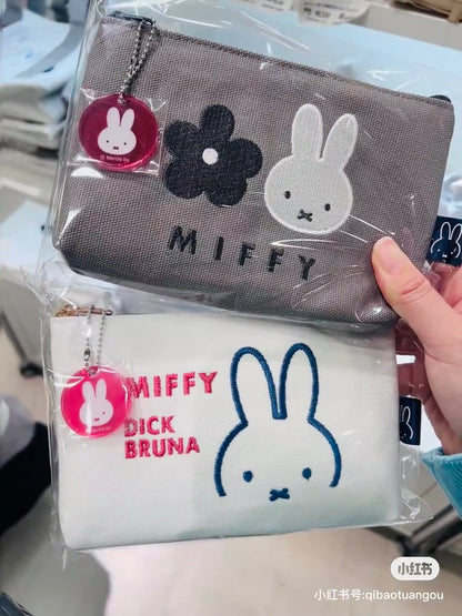 Miffy｜Canvas Pouch ｜190×110×30mm approx.