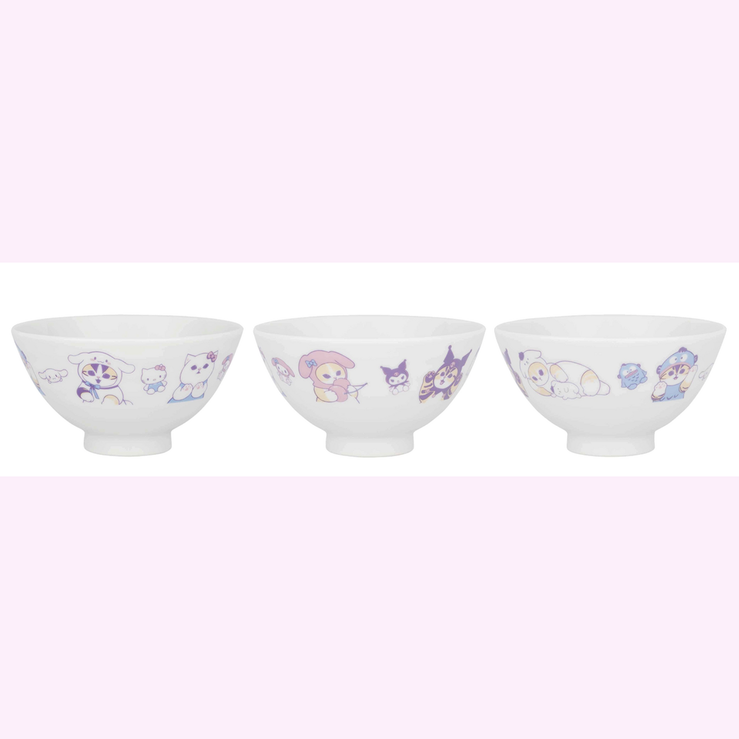 Mofusand｜Sanrio × Mofusand Tea Bowl｜Φ125×60mm approx.