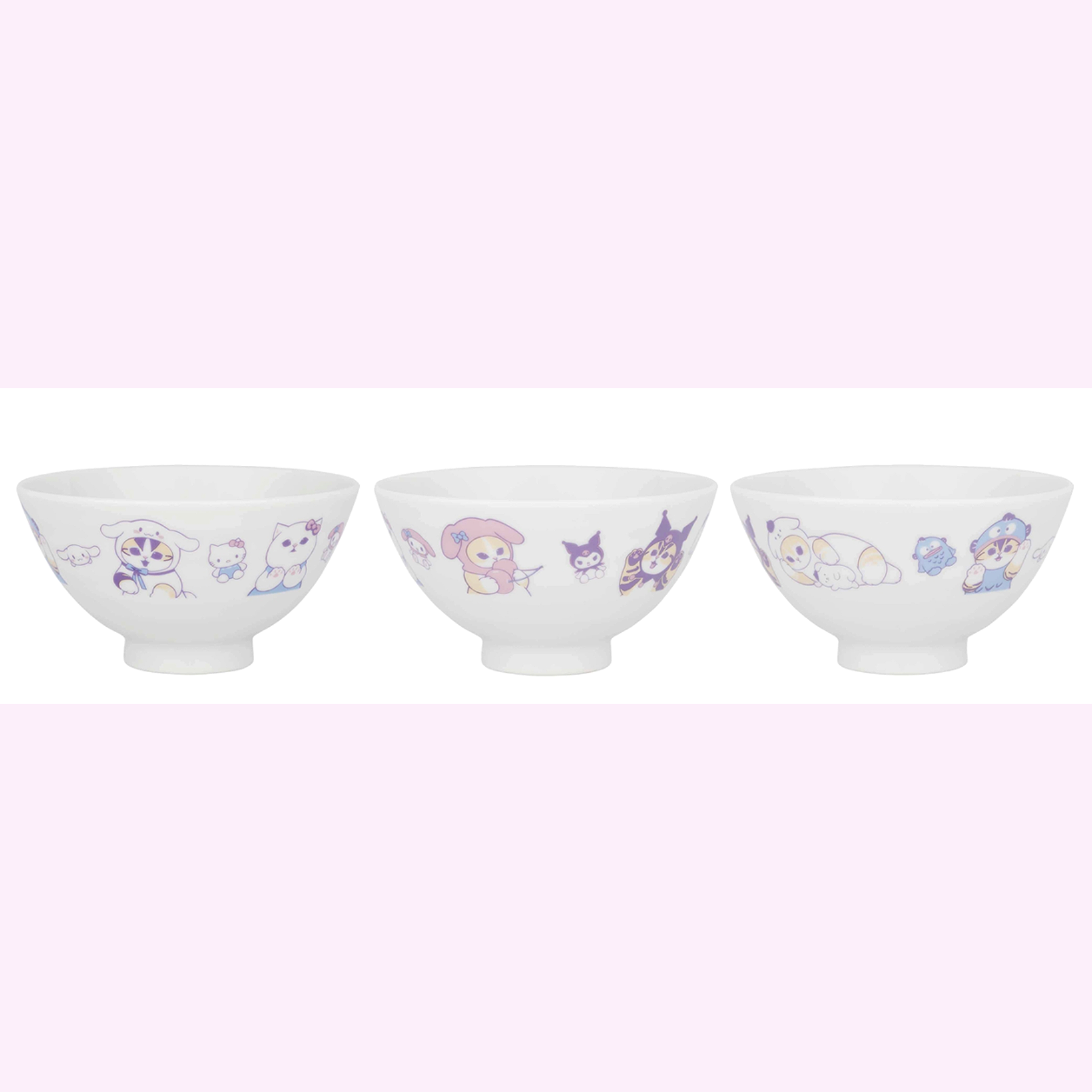 Mofusand｜Sanrio × Mofusand Tea Bowl｜Φ125×60mm approx.