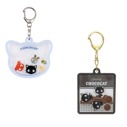 Sanrio｜ChocoCat Shaka Keychain/Keyring｜72x65x7mm approx.