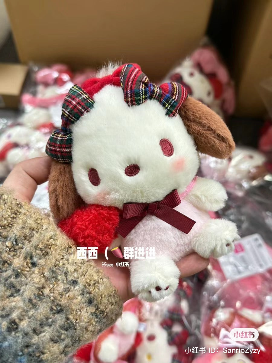 Sanrio｜爱心情人节系列蝴蝶结挂件/包挂｜约H10 x W10 x D8cm