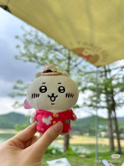 Chiikawa 吉伊卡哇｜Traveling Petite Mini Mascot观光旅行系列毛绒玩偶挂件/包挂｜约H150×W55×D80mm