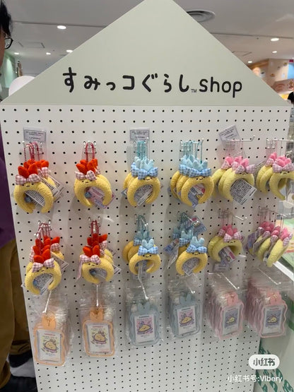Sumikko gurashi｜Dreaming Idol Ebiten no Shippo Headband Miniature Keychain  ｜110×80×20mm approx.