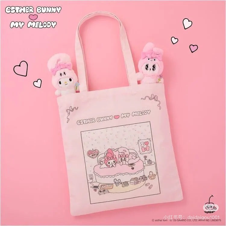 Esther Bunny｜My Melody Tote Bag