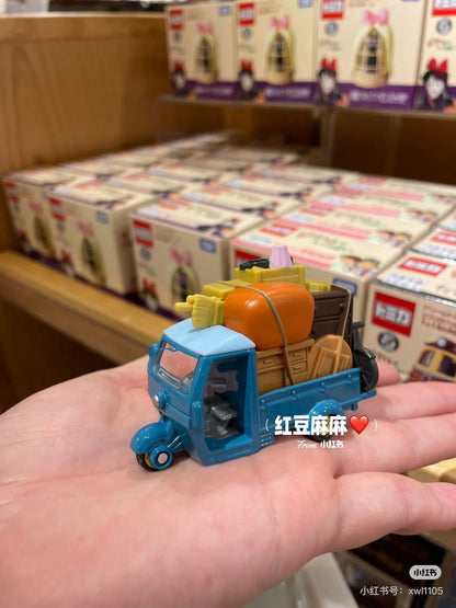 Tomica｜Dream Tomica Ghibli 07 My Neighbor Totoro Three-wheeler Vehicle 多美卡 × 吉卜力宫崎骏《龙猫》搬家三轮车模型玩具/摆件｜约W50×H30×D66 mm