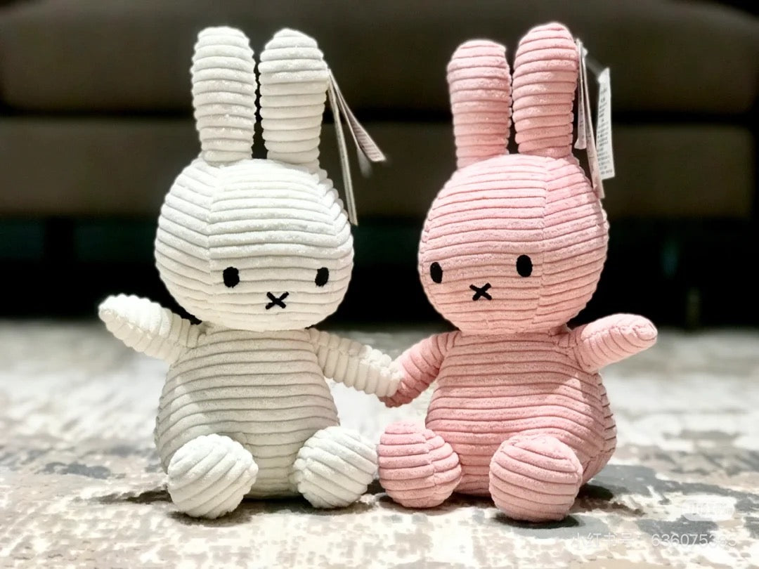 Miffy｜Keychain ECO Corduroy Mascot Holder /Plush Keychain｜10 cm – 4″