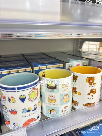 Sumikko gurashi｜Anytime Sushi Tea Cup｜90×Φ70mm approx.