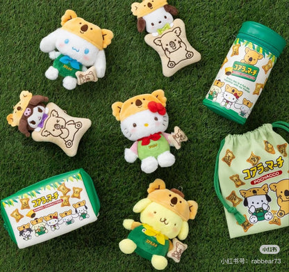 【limit 1】Sanrio｜Lotte Biscuit Collection Mascot Holder /Plush Keychain