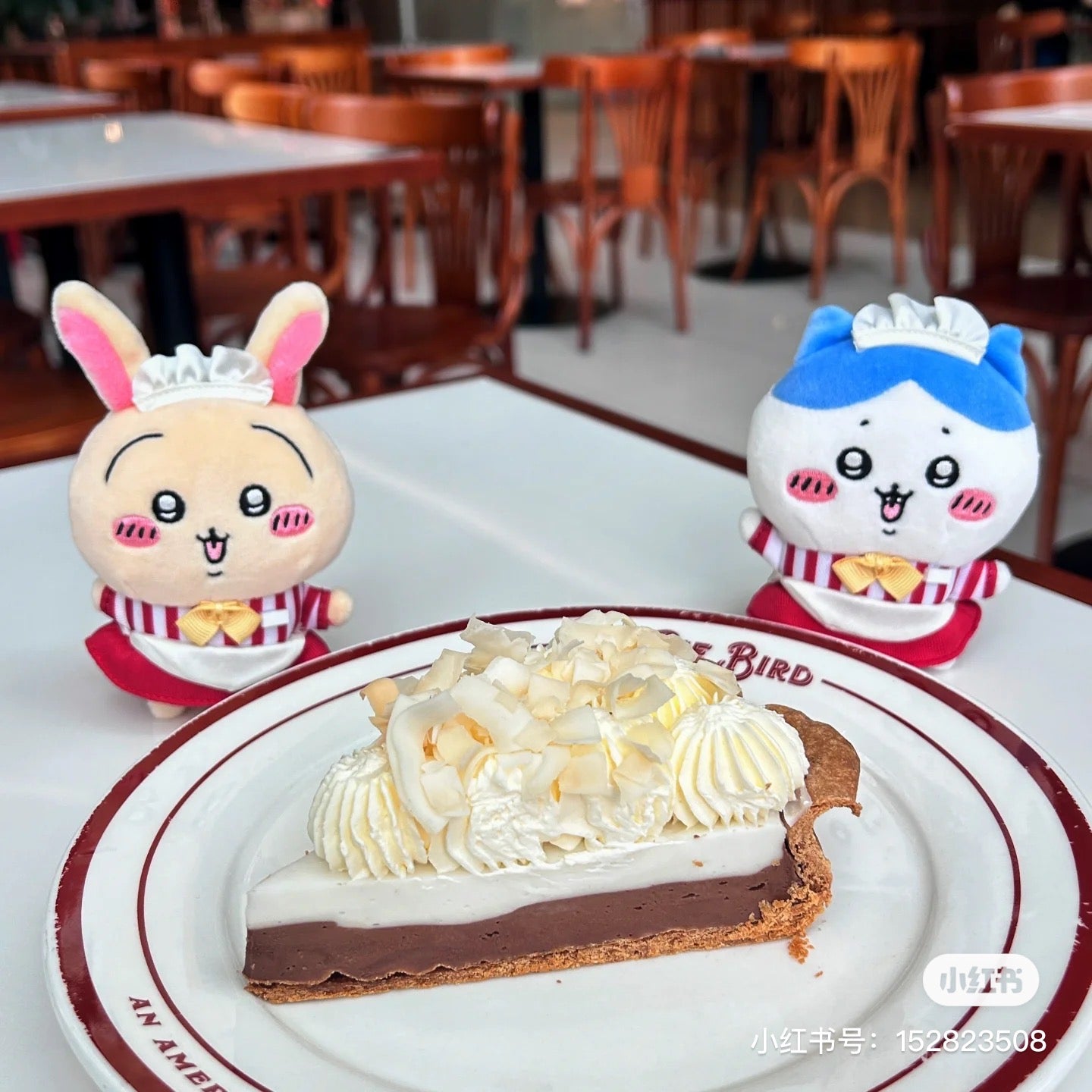 Chiikawa 吉伊卡哇｜餐厅系列可爱挂件/包挂｜約H120×W90×D50mm/limit one