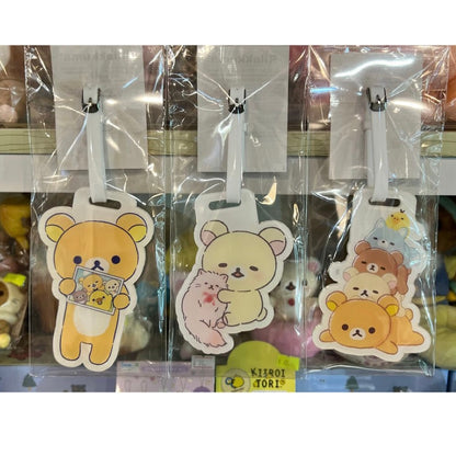 Rilakkuma轻松熊｜可爱防水行李牌/铭牌
