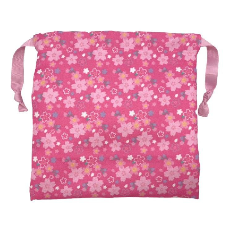 Sanrio｜Sakura Kimono Drawstring Pouch｜H18×W18×D3cm approx.