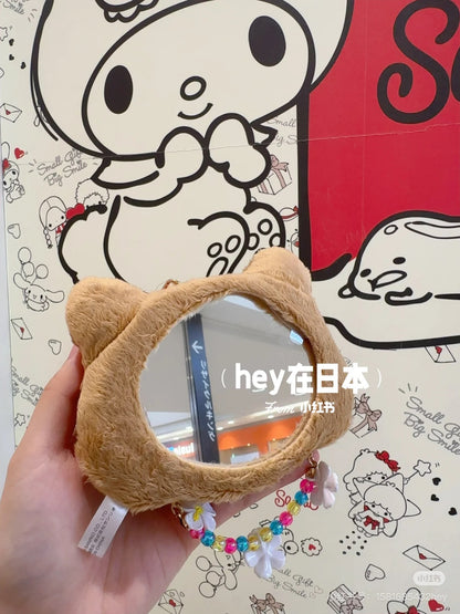 【limit 1】Sanrio｜Endless Summer Vacation Mirror Mascot Charm/Plush Keychain｜12 x 5 x 10cm approx.