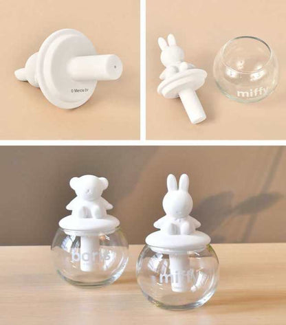 Miffy｜Ceramic Aroma Stone Diffuser｜12cm×9cm×7cm approx.