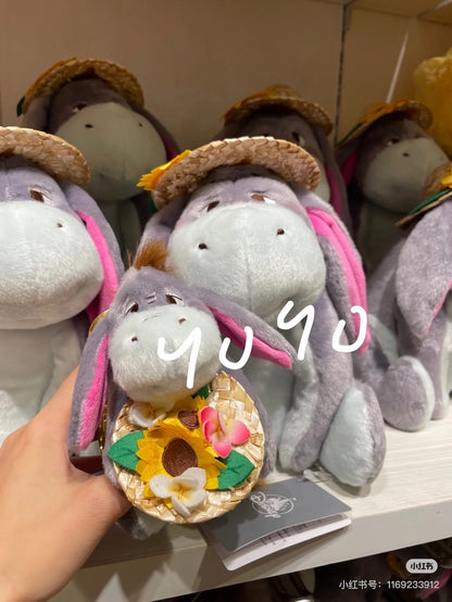 Disney｜2024 Winnie the Pooh草帽系列公仔｜約高さ26×幅14.5×奥行き18cm