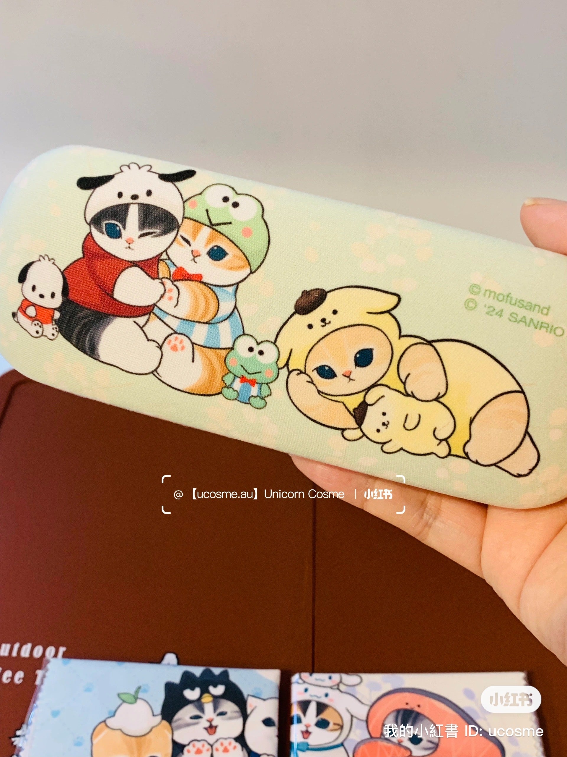 Mofusand｜Sanrio Characters Glasses Case