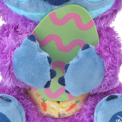 Disney迪士尼｜2024复活节限定兔兔换装抱蛋史迪仔玩偶/公仔｜高さ約34×幅19.5×奥行き18(cm)