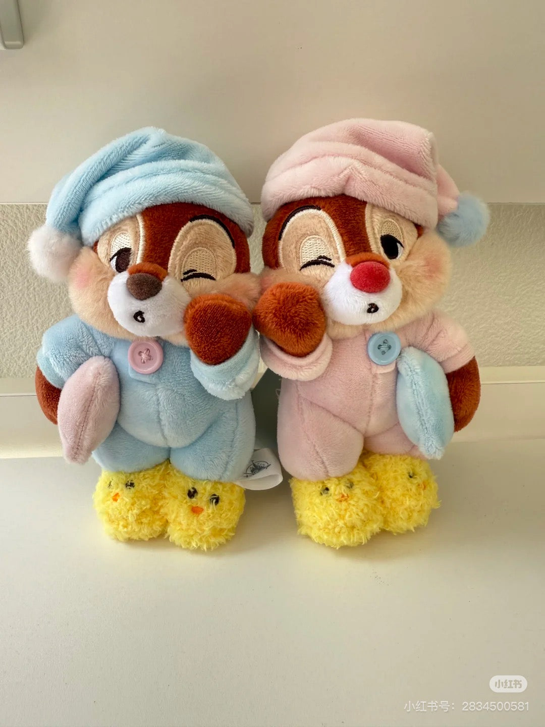 Disney｜Pajama Style Mascot Holder /Plush Keychain｜19.5×12×6.5cm approx.