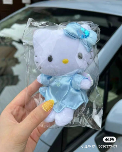 HelloKitty｜Sanrio Angel Mascot Holder /Plush Keychain｜107×80×75mm approx.