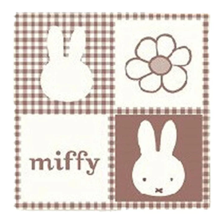 Miffy｜Mini Towel Jacquard Handkerchief｜W250×H250mm approx.