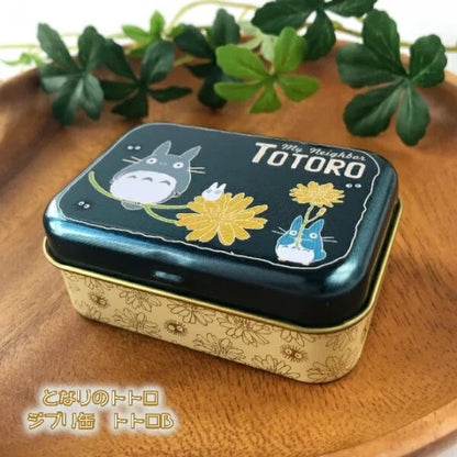 My neighbor totoro｜吉卜力宫崎骏收纳铁盒/小物收纳｜约5.5×8×3cm