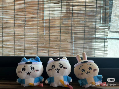 Chiikawa 吉伊卡哇｜京都新选组限定毛绒挂件｜約H90×W180ｍｍ