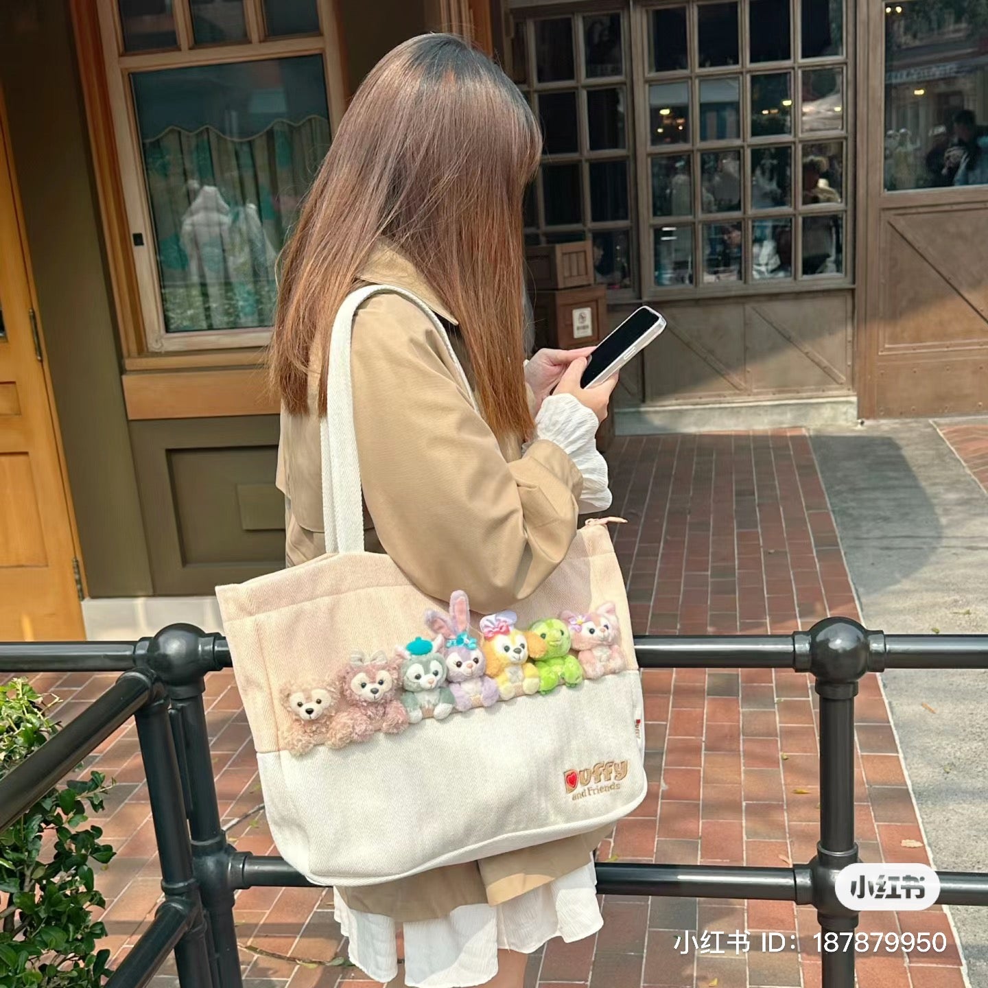 Disney SH｜七宝大容量托特包/单肩包/一次7个宝宝