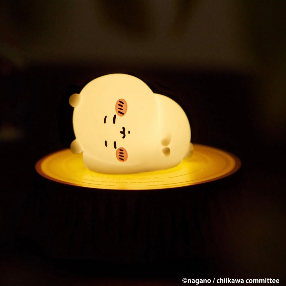 Chiikawa 吉伊卡哇|吉伊无线充电器型桌面灯/小夜灯/床头灯/光线柔和|充电器约縦105×横105×高さ30 mm