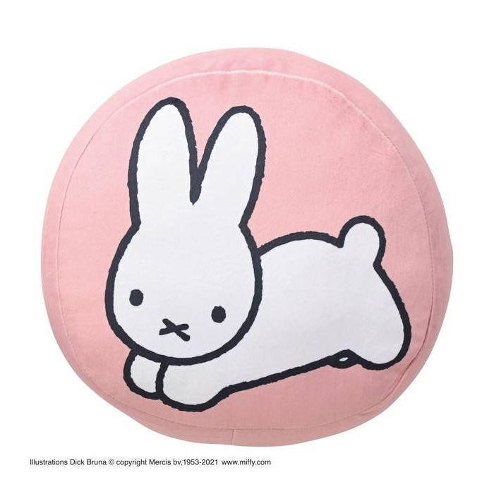 Miffy米菲|可爱圆形抱枕/坐垫/靠垫|約H32×W34cm×D12cm
