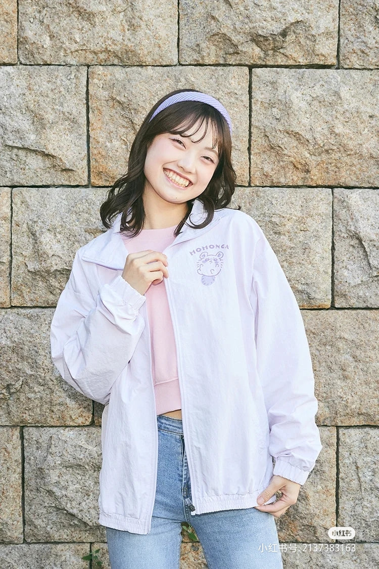 Chiikawa 吉伊卡哇｜薄款拉链外套/开衫