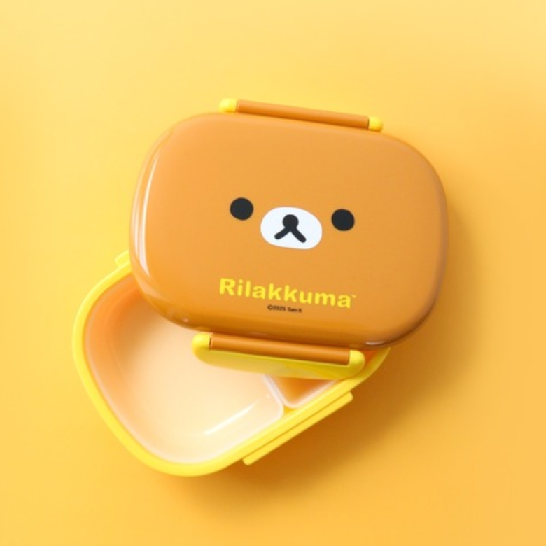 Rilakkuma｜Bento Lunch box (with inner container)｜140 x 113 x H50 mm approx.