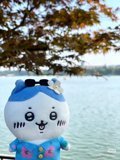 Chiikawa 吉伊卡哇｜Traveling Petite Mini Mascot观光旅行系列毛绒玩偶挂件/包挂｜约H150×W55×D80mm