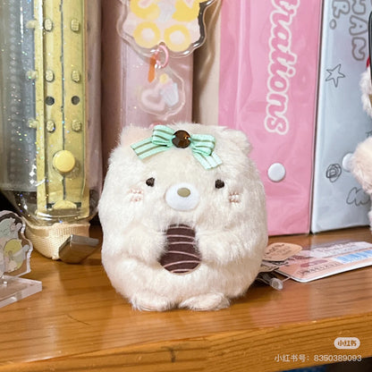 Sumikko gurashi｜Bean Master mini Tenori Plush Doll Chocolate Fair San-X Japan｜60×55×50mm approx.