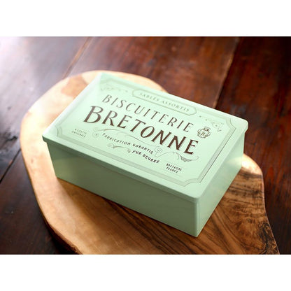 BISCUITERIE BRETONNE｜神户浓郁黄油香曲奇手工饼干铁盒/下午茶/6种口味/铁盒可单独做收纳｜23枚入【24.08.24】