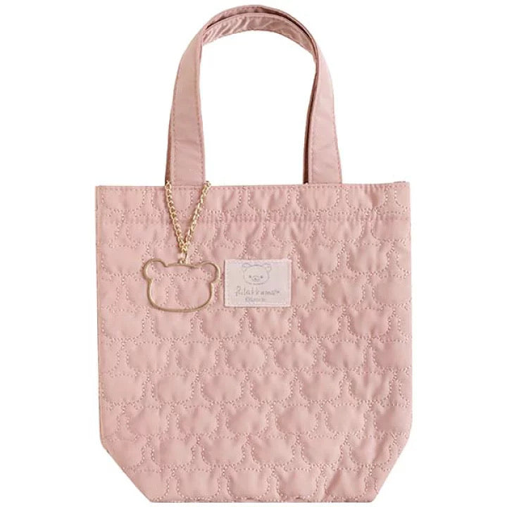 Rilakkuma轻松熊|晚安睡梦系列托特包/镂空熊头拉链|約230×230×80mm