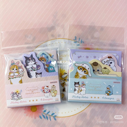 Mofusand｜Sanrio × Mofusand Sticky Notes｜ 60 sheets