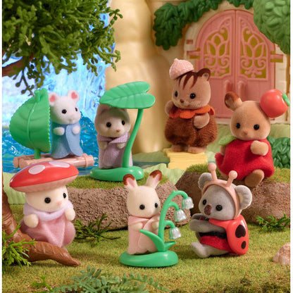 【new】SylvanianFamilies森贝儿家族｜baby forest森友会站宝摆件盲袋/盲盒/全8种5751｜1枚入