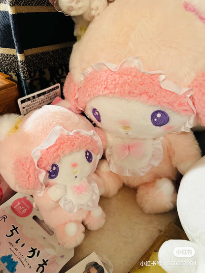 Sanrio｜Paino天使小羊星星眼/害羞脸毛绒公仔/玩偶｜约15 x 18 x 23cm