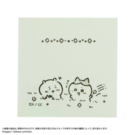 Chiikawa 吉伊卡哇｜超大便利贴印章泥/手帐/todo list/gift card等｜约W82×H83.5×D36mm