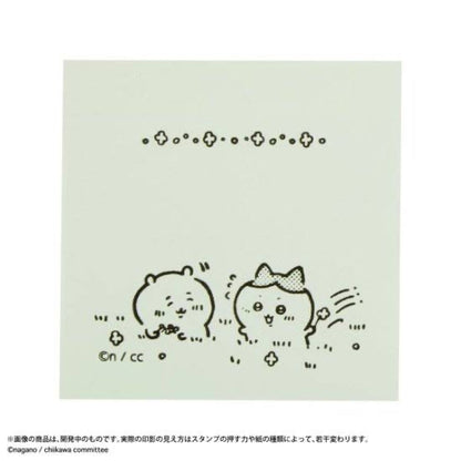 Chiikawa 吉伊卡哇｜超大便利贴印章泥/手帐/todo list/gift card等｜约W82×H83.5×D36mm