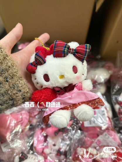 Sanrio｜爱心情人节系列蝴蝶结挂件/包挂｜约H10 x W10 x D8cm