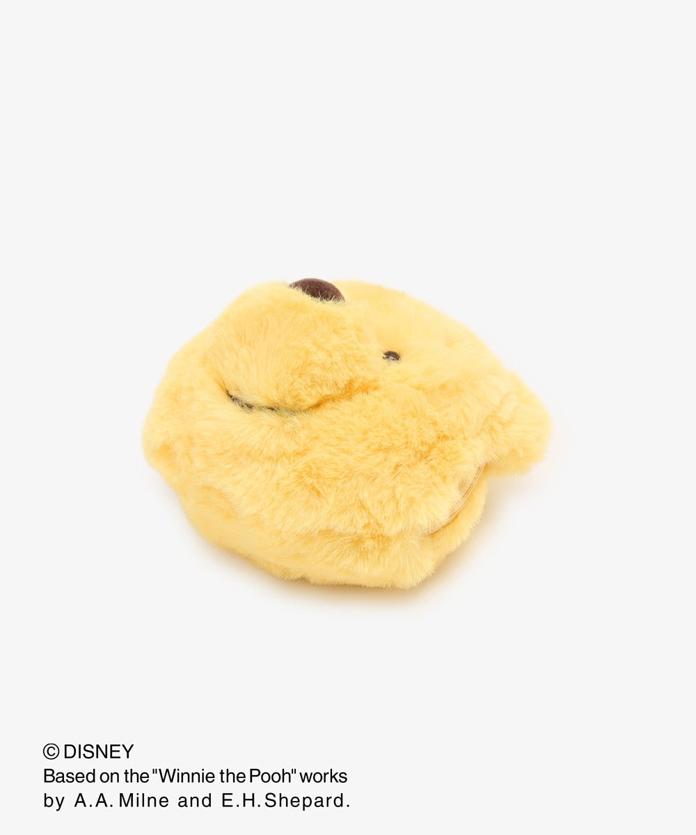 Disney｜噗噗小熊维尼Afternoon Tea联名限定熊头零钱包/内里巨可爱｜	縦13cm/横13.5cm/厚み10.5cm