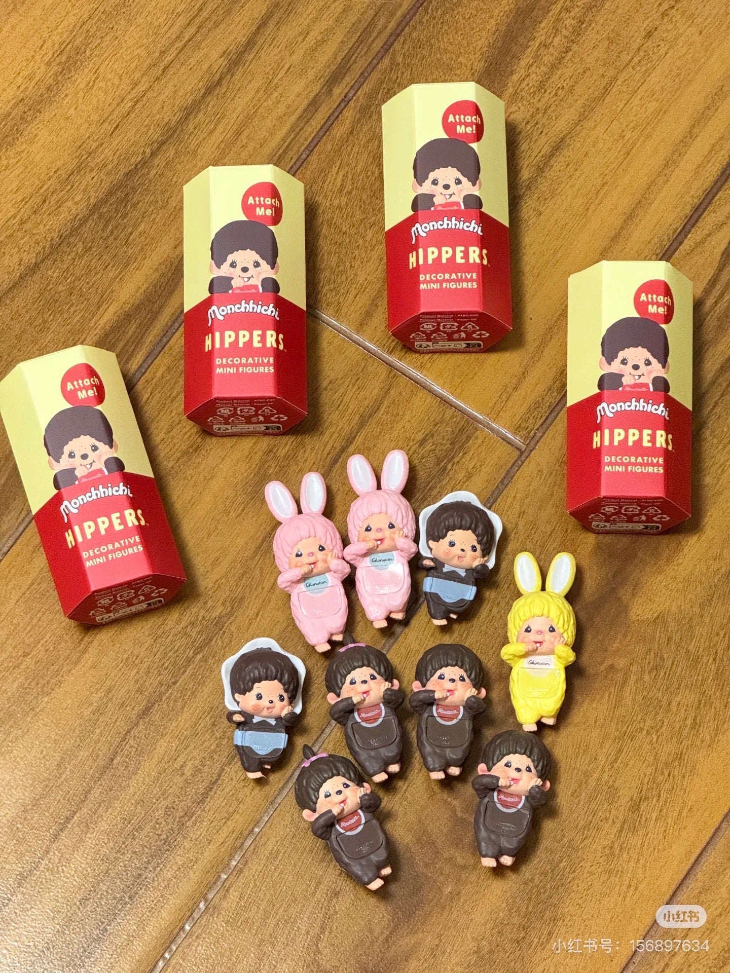 【limit 1】Monchhichi｜Hippers mystery bag/blind box/All 6 types｜1pcs