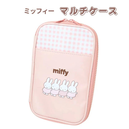 Miffy｜Card Pocket Multi Accessory Case｜21.6 x 14.4 x 3.1 cm approx.