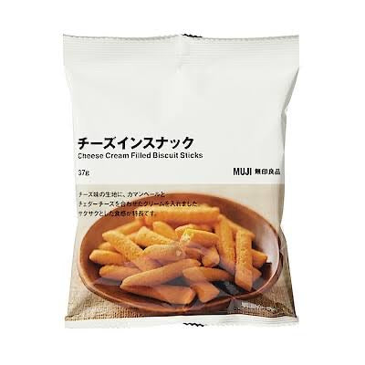 Muji｜浓郁芝士夹心饼干条｜37g【24.07.25】