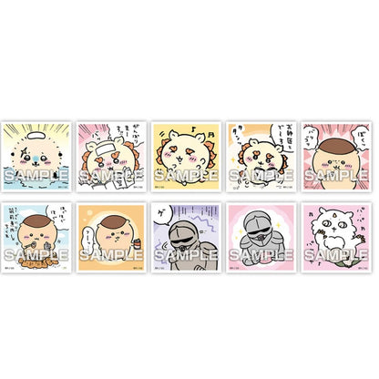 Chiikawa 吉伊卡哇｜第二弹可爱细闪贴纸盲盒/共50种｜1包含5张