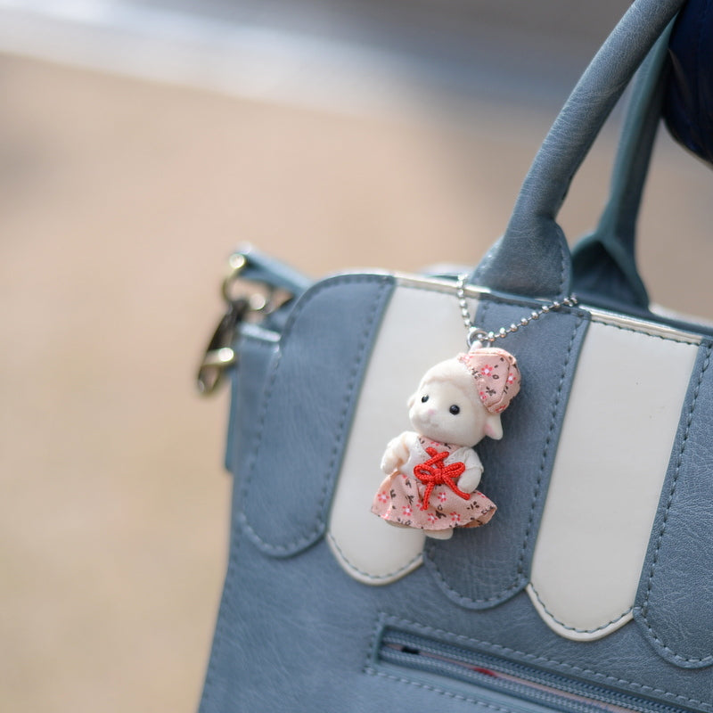 【limit 1】SylvanianFamilies森贝儿家族｜Sheep KeyChain 小绵羊宝宝挂件