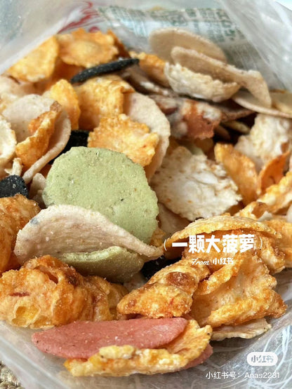Ebisato｜名古屋人气什锦虾片综合大包/硬脆口感/虾味巨浓｜280g【24.10.28】